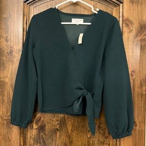 Madewell Texture and Thread top NWT